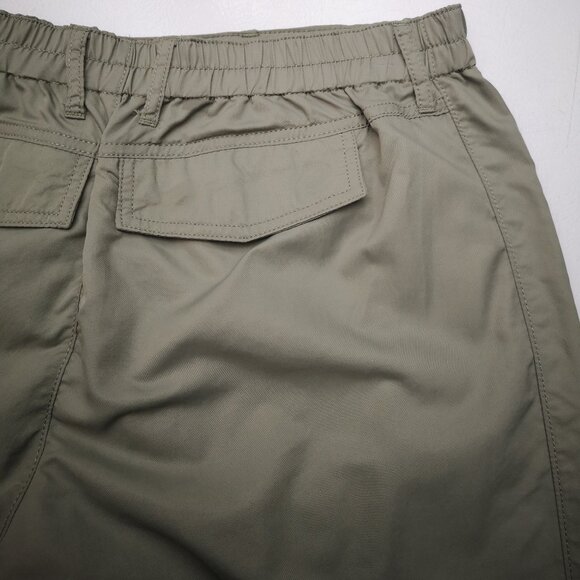 Aeropostale Men's Size Large Army Green Lightweight Wide Leg Cargo Pants - Picture 9 of 12